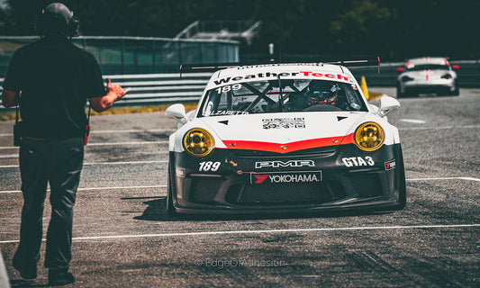 Porsche Cup Car test day