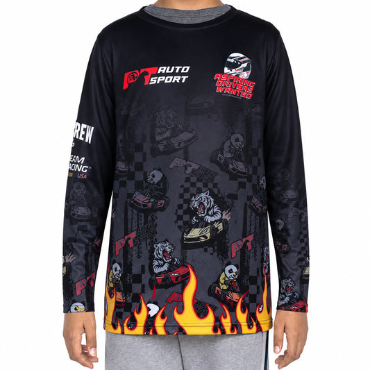 PT Autosport x Flow Society Race Kars Long Sleeve Tee