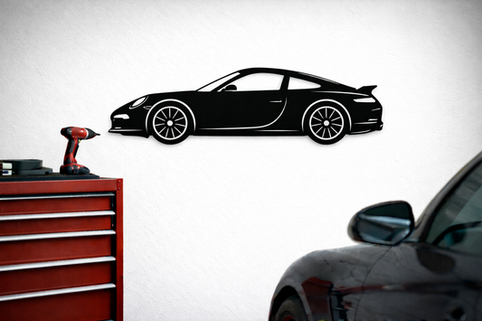 3D Wall Art - Sports Car 24in